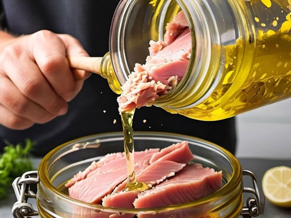 پخش عمده تن ماهی با روغن زیتون - برند مجید فود