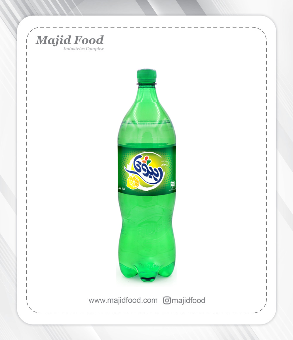 نوشابه گازدار لیمویی 1500 سی سی