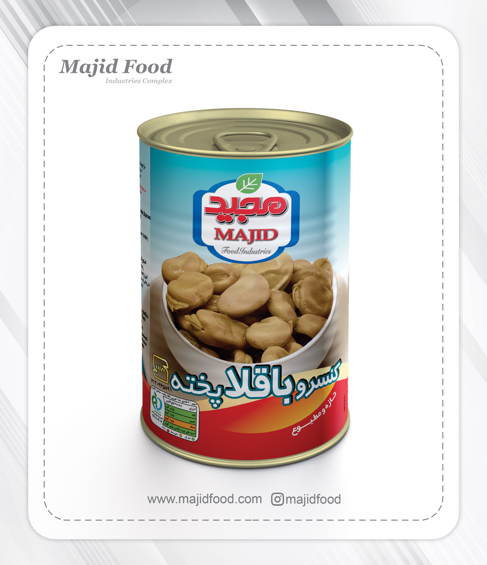 کنسرو باقلا 400 گرمی