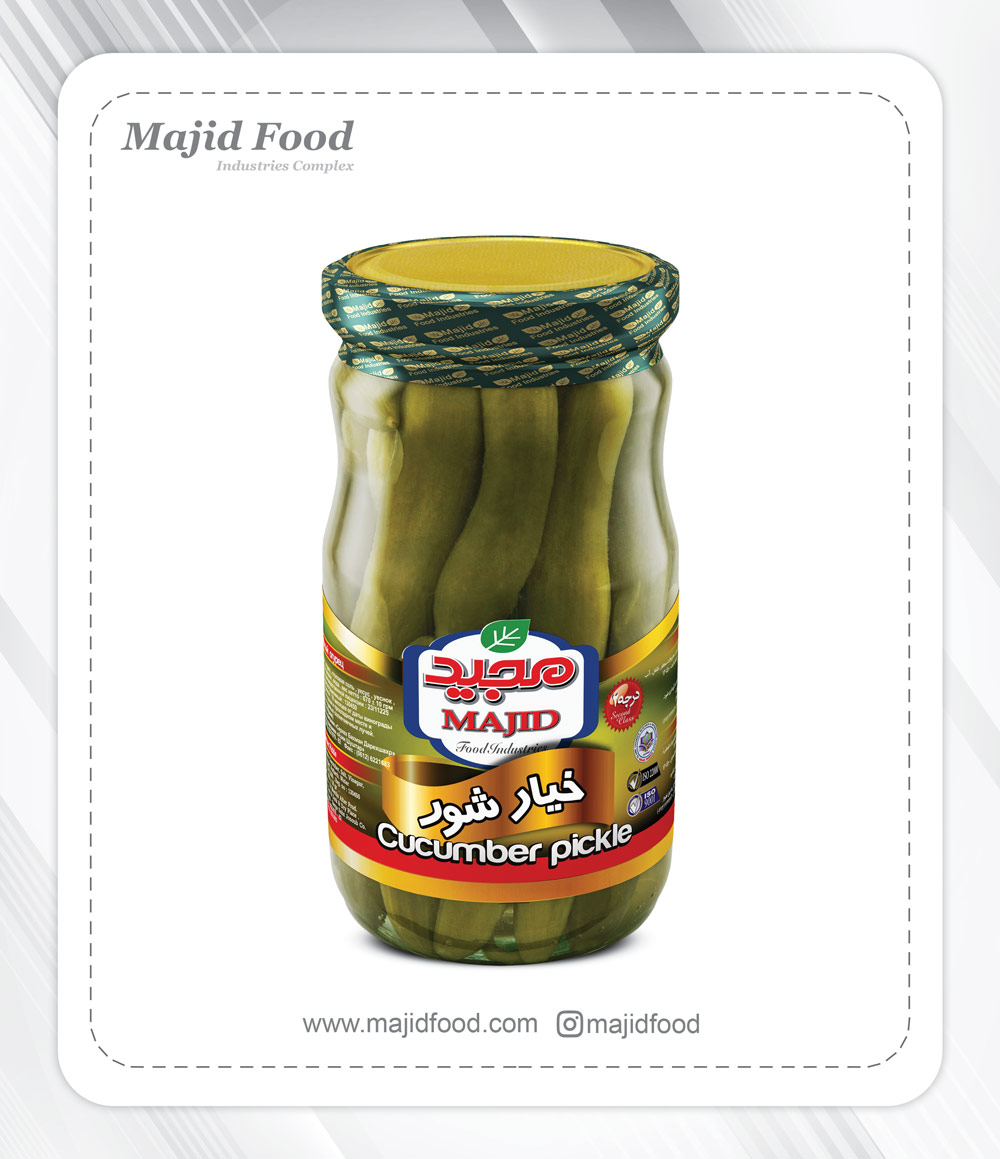 خیارشور درجه دو 670 گرمی