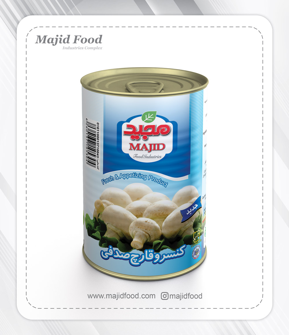 کنسرو قارچ صدفی 400 گرمی