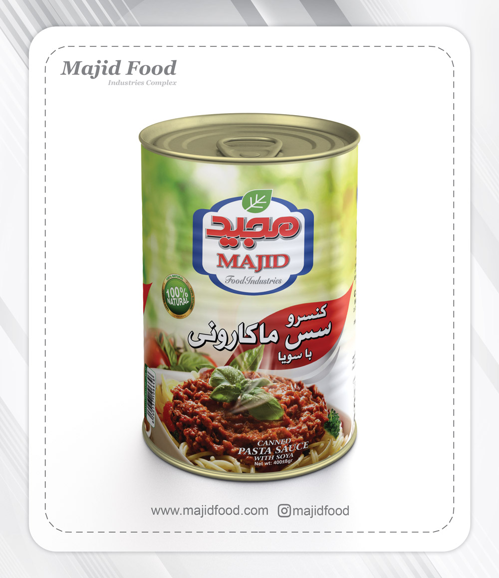 کنسرو مایه ماکارونی 400 گرمی