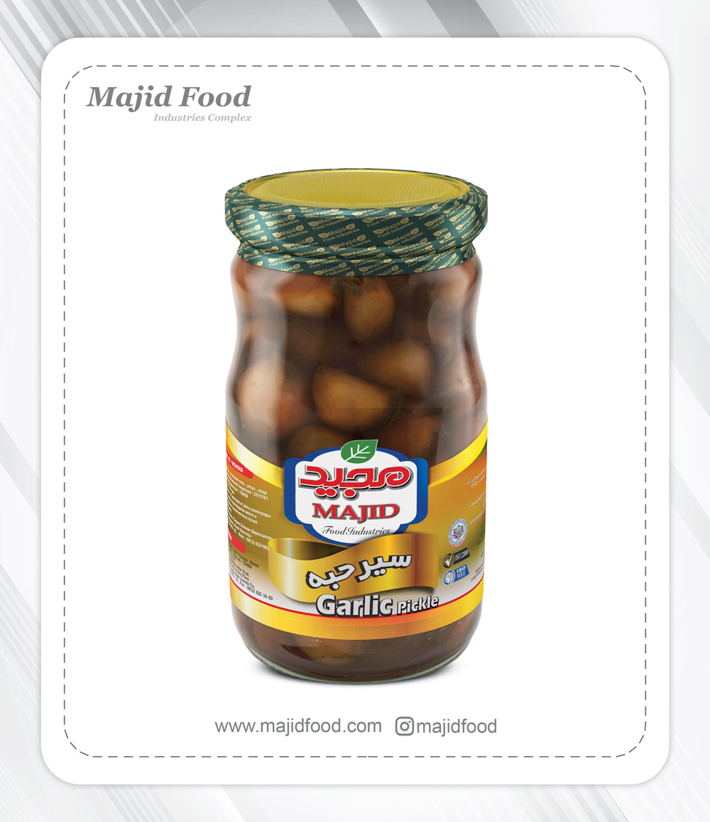 ترشی سیر حبه 670 گرمی