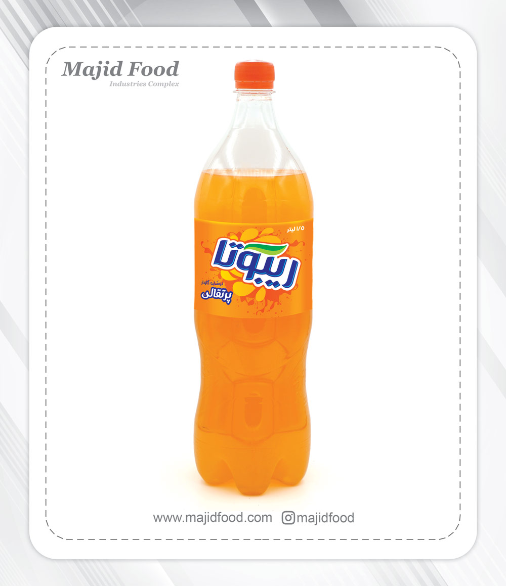 نوشابه گازدار پرتقالی ۱/۵ لیتری