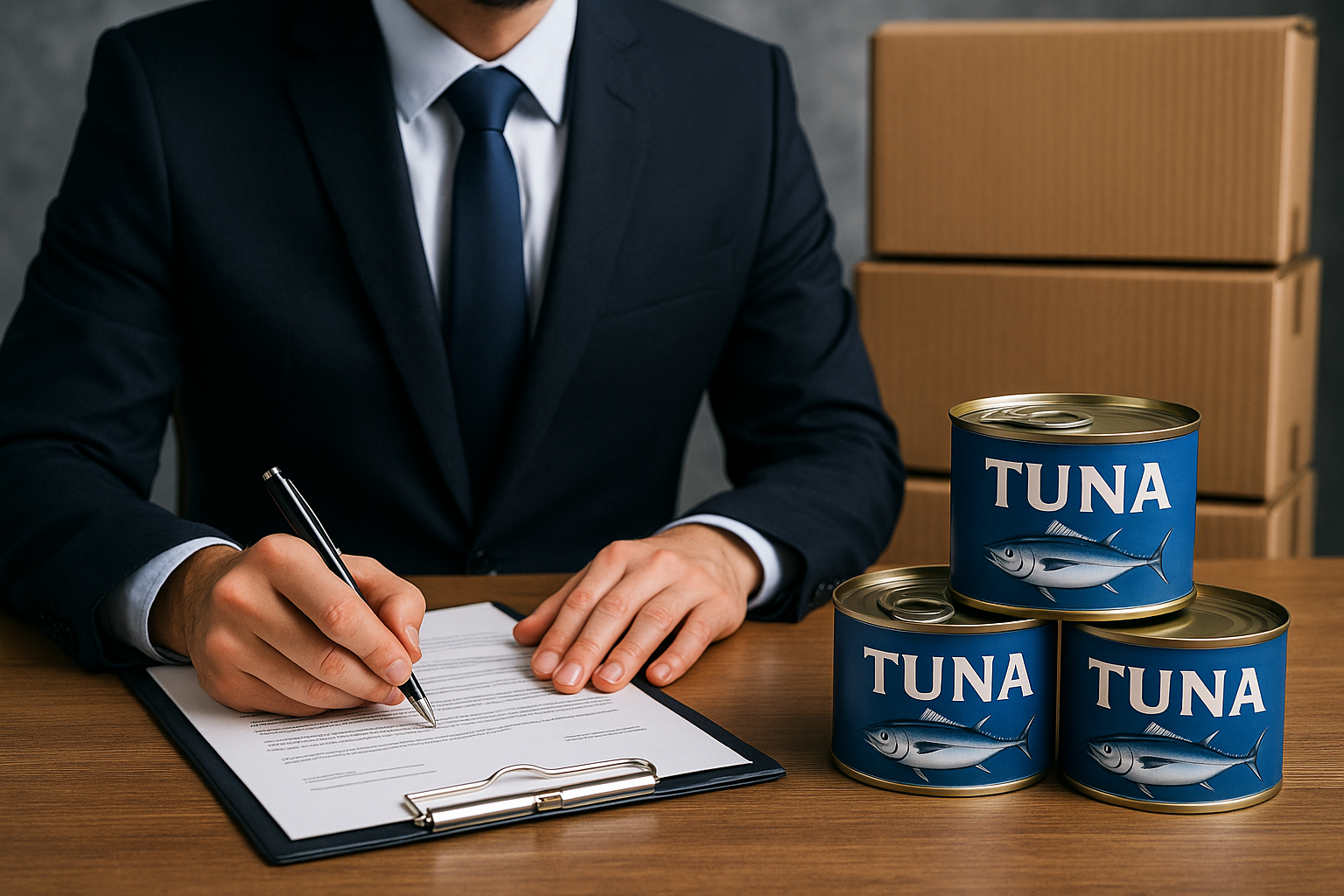 فرایند دریافت نمایندگی تن ماهی با کیفیت