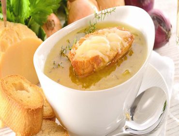 سوپ پیاز فرانسوی